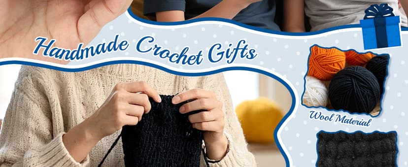 Mini Funny Brother Gifts from Sister Brother, Handmade Crochet Mini Penguin Birthday Gifts for Brother Boy Friend, I Love You Brother for Birthday Graduation Christmas Emotional Present