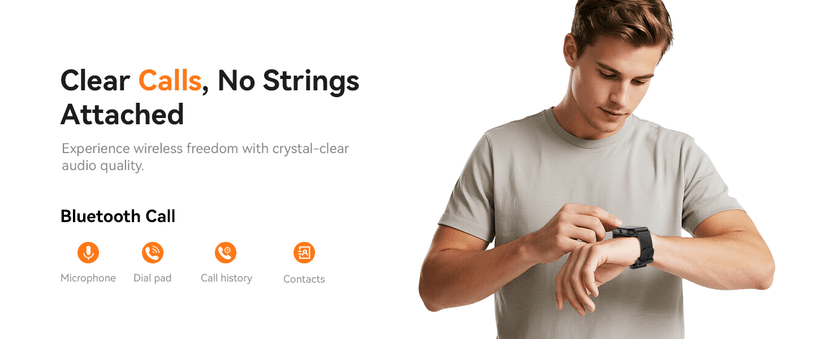 Smart Watches for Men Women(Answer/Make Call), 1.85 inch HD Fitness Tracker Watch with Activity Counter/ Sleep Monitor/ 110+ Sports Modes, IP68 Waterproof Smart Watch for Android iPhone iOS Compatible