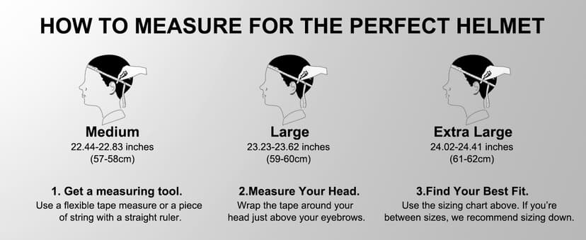 Motorcycle Helmets for Adults, Open Face Motorcycle Helmet with Dual Visor, Casco para Moto DOT Certified, ATV Dirt Bike Snowmobile Motocross Helmet for Men Women, Quick Release Strap, AP-836