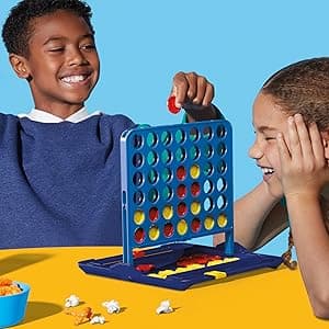 Hasbro Grab and Go! Bundle (4 Pack), Kids Travel Board Games, Battleship, Connect 4, Guess Who?, Hungry Hungry Hippos Games, 2 Players, Easter Gift for Kids, Ages 7+