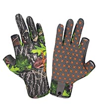 BASSDASH Men’s Insulated Mittens Winter Camo Hunting Gloves Water Resistant for Cold Weather Outdoor Activities HG04M