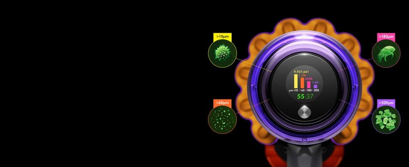 Dyson V15 Detect Plus Cordless Vacuum, Illumination Reveals dust, 240AW, 3 Power Modes, Up to 60 Minutes,² Deep Cleans Hard Floors and Carpets, Detangles pet Hair, Converts to Handheld