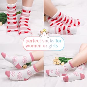 FilmHOO Fuzzy Socks for Women Cozy Fluffy Warm Socks Birthday Christmas Gifts for Women Mom Valentines Day Gifts for Her
