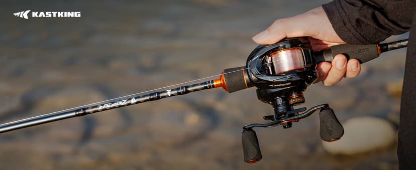 KastKing Zephyr Finesse Fishing Rods – BFS Baitcasting & Spinning Rods, IM6 Graphite, Extra Twin-Tip, 2pc & 3pc Travel Design, Ultra-Light Lure Casting, Stainless Steel Guides with Zirconium Rings