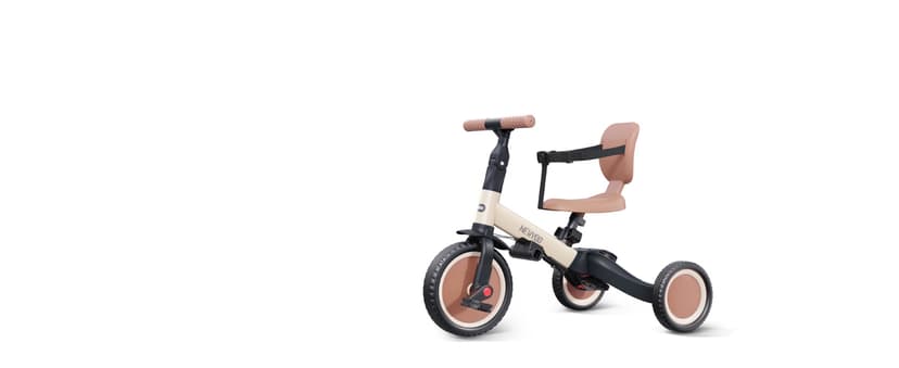 Toddler Trike with Push Handle Lets Parents Steer and Converts to Balance Bike, Fun Outdoor Toy for Boys and Girls, Khaki newyoo TR007 5-in-1 Tricycle for Toddlers 1-3, Toddler Bike, Birthday Gift B0CWLTLC2F
