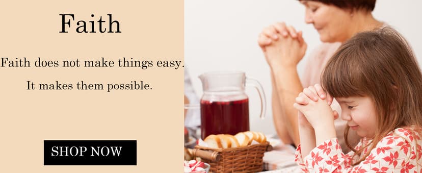 Lcherry Faith Cross Pendant Necklace for Women Religious Christian Jewelry Mother's Day Gifts for Women