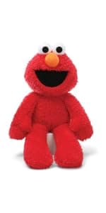GUND Sesame Street Official Elmo Take Along Buddy Plush, Premium Plush Toy for Ages 1 & Up, Red, 13”