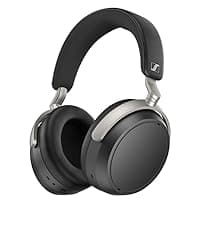 Sennheiser HDB 630 Wireless Over-Ear Headphones - Hi-Res Audiophile Sound, Adaptive Noise Cancellation, Parametric EQ, 60 Hour Battery Life, Includes USB-C Low-Latency Bluetooth Adapter - Black