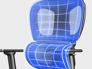 PatioMage Ergonomic Office Chair with Footrest, Big and Tall Desk Chair with Adjustable Lumbar Support, Seat Depth & 3D Armrests, High Back Mesh Computer Chair for Home Office, Black
