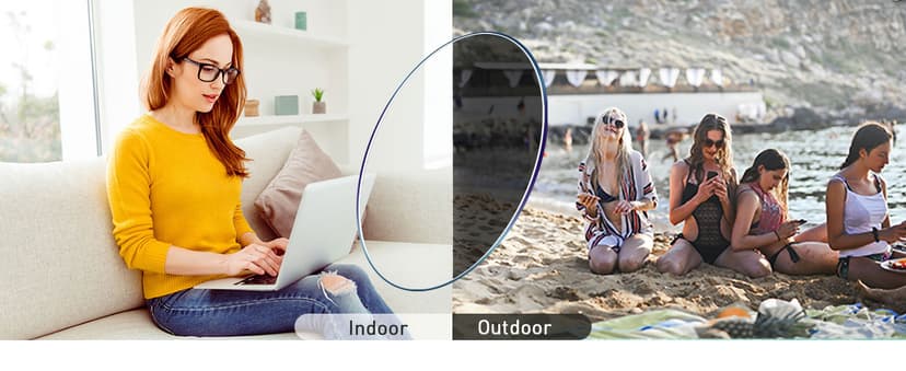 ANDWOOD Blue Light Blocking Glasses Women Men Computer Small Face Clear Bluelight Blocker Eyeglasses Frame