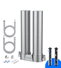 Waterdrop 15UC-UF 0.01 μm Inline Water Filter for Refrigerator, 2 Years, In Line Water Filter for Icemaker, Ideal for Ice Maker, RV, Refrigerator, 1/4 inch Direct Connect, NSF/ANSI 42 Certified