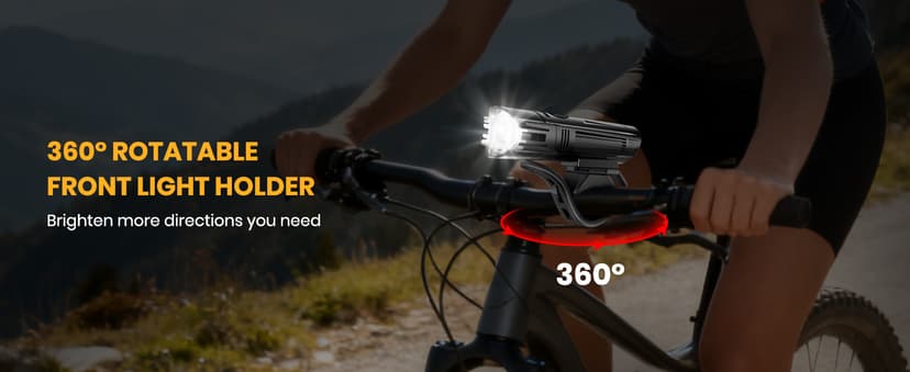 Ascher Ultra Bright USB Rechargeable Bike Light Set, Powerful Bicycle Front Headlight and Back Taillight, 4 Light Modes, Easy to Install for Men Women Kids Road Mountain Cycling B07FC9NRRR