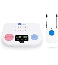 ADT-Monitored 24/7, LTE/GPS Technology, Waterproof Wearable Bracelet, Home & On-the-Go Safety ADT On-The-Go Mobile Medical Alert System for Seniors, Neck Pendant B09JT3ZQWC