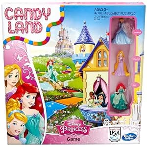Hasbro Gaming Candy Land Disney Princess Edition Board Game, Preschool Games for 2 to 3 Players, Easter Gifts for Boys and Girls, Family Games for Kids Ages 3 and Up (Amazon Exclusive) B00SDJG51S