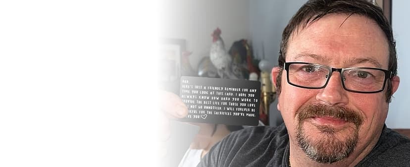 Wallet Card for Dad – Father's Day Gift from Son or Daughter for the Best Dad Ever - Voted Most Meaningful and Unique Gift for Fathers - Gift Ready, Engraved