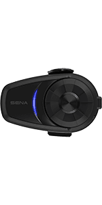 Sena SMH10-11 Motorcycle Bluetooth Headset/Intercom Communication System with Universal Microphone Kit (Single)