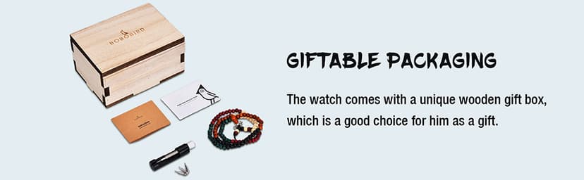 2win Engraved Wooden Watch for Boyfriend My Man Fiancé Husband Customized Personalized Wood Watches for Men Birthday Anniversary Personalized Watch