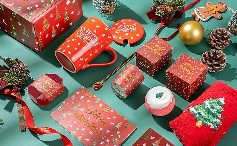 Womens Gifts for Christmas Mom Grandma Sister Wife Girlfriend Teacher Coworker Unique Christmas Gifts Basket Christmas Presents xmas Gift for Women