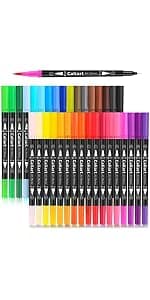 Caliart 176PCS Art Supplies Sketching Kit with 100 Sheets 3-Color Sketch Book, Graphite Colored Charcoal Watercolor & Metallic Pencils, School Supplies Gifts for Artists Adults Teens Girls Boys Kids