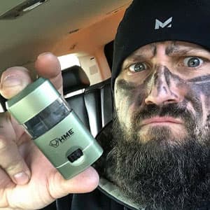 HME 3 Color Camo Face Paint "Mess-Free" Application Stick - Long-Lasting Easy-to-Use Concealment Makeup for Hunting