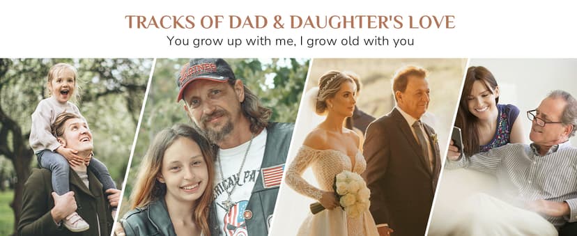 Dad Gifts from Daughter: Best Fathers Day Birthday Ideas for Dads Father of The Bride Gifts for Wedding Girl Dad Figurines Statue