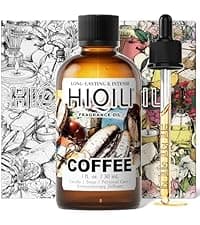 HIQILI Leather Fragrance Oil, Men's Scent, for Car Air Freshener Use, Soap, Candle, and Long-Lasting Perfume Making - 1 Fl Oz