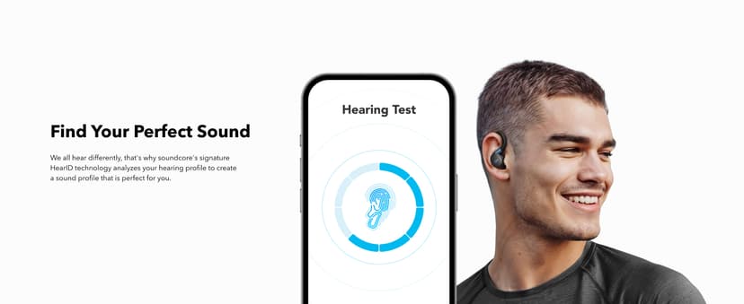 Soundcore Sport X20 by Anker, True-Wireless Workout Earbuds, Rotatable and Extendable Ear Hooks, Noise Cancelling, Deep Bass, IP68 Waterproof, Sweatproof, Dustproof, 48H Play, Sport Earbuds for Gym