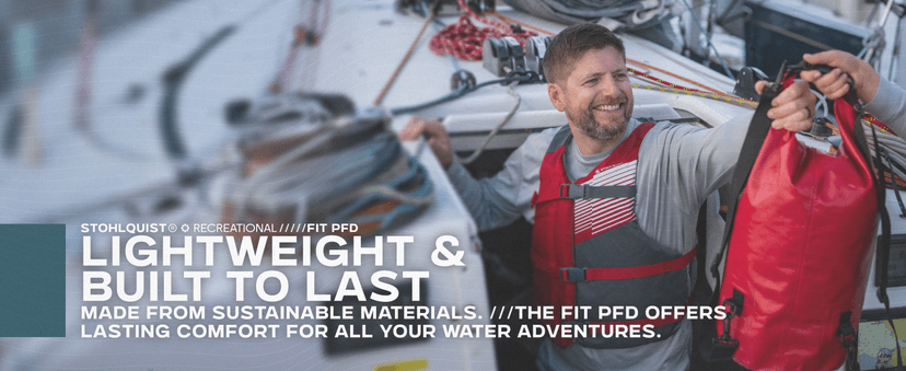 Stohlquist Universal Fit Adult Life Jacket PFD (4 Pack) Coast Guard Approved, for Men and Women 90+ lbs, Lightweight Neoprene and Adjustable, Ideal for Boating, Kayaking & Water Sports