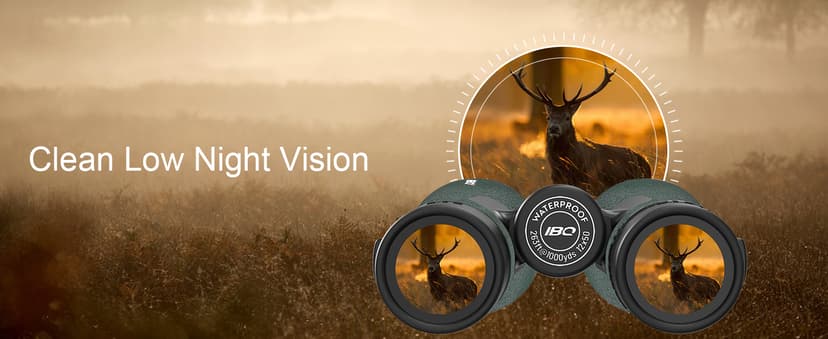 12x50 UHD Binoculars for Adults High Powered with Upgraded Phone Adapter - Large View, Lightweight, IPX7 Waterproof - Binoculars for Hunting Bird Watching Travel Cruise