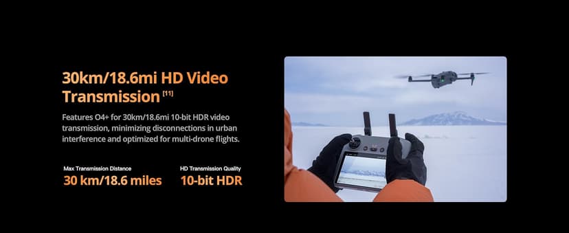 DJI Mavic 4 Pro Drone with DJI RC 2, Flagship Tri-Camera Drone with 100MP 4/3 CMOS Hasselblad Camera, for Professionals, 30km/18.6mi Video Transmission, 51-Min Max Flight Time