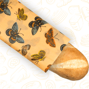 Reusable Beeswax Wrap - 9 Pack Beeswax Wraps for Food, Eco-Friendly Beeswax Food Wraps, Bread Sandwich Wrapper - Organic, Sustainable, Zero Waste, Reusable Plastic-Free Food Storage Wrap, 1XL, 3M, 5S