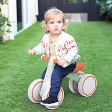 SEREED Baby Balance Bike for 1 Year Old Boys Girls 12-24 Month Toddler Balance Bike, 4 Wheels Toddler First Bike, First Birthday Gifts