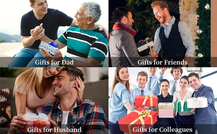 NIBOSI Men's Watches - Analog Quartz Chronograph Watch for Men, Waterproof Luxury Diamond Luminous Dial Business Dress Watch for Anniversary Graduation and Birthday Gifts