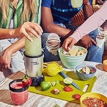 Magic Bullet Blender, Small, Silver, 11 Piece Set