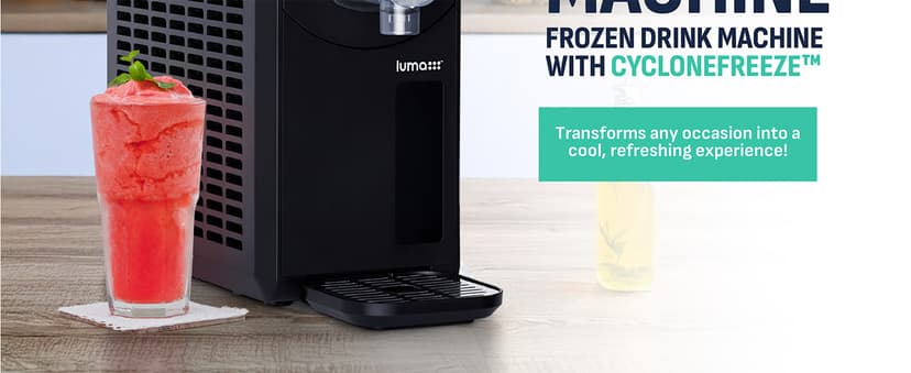 Luma Comfort Clear Ice Cube Maker Machine | First Cubes in 15 Minutes, 40 lbs. of Ice in 24 Hours | Countertop Portable Design in Stainless Steel