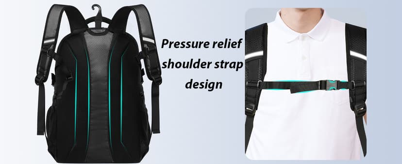 LOINTET Basketball Bag Backpack with Ball Holder Shoes Compartment, Large Basketball Accessories Sports Bag