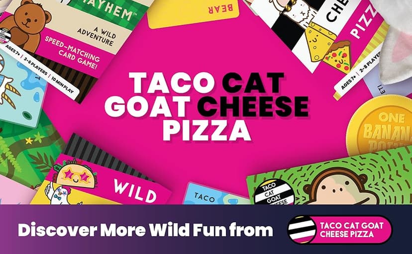 Bing Bang Boom Hilariously Fun Card Game for Family Game Night by Taco Cat Goat Cheese Pizza | Easy to Learn and Play with Fast 10 Minute Rounds | Fun for Kids, Teens, and Adults | 2 - 6 Players