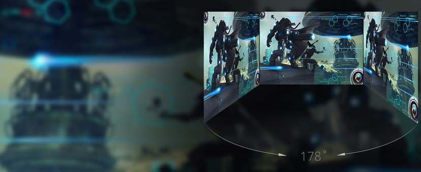 ViewSonic VX3218C-2K 32 Inch 1440p Curved Gaming Monitor, 180Hz and 1ms for Smooth Gameplay, FreeSync Premium and Eye Care Technology for Smooth Visuals, HDMI, and DisplayPort Inputs