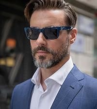 ZENOTTIC Polarized Sunglasses for Men Lightweight TR90 Frame UV400 Protection Square Sun Glasses