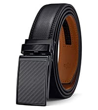 BULLIANT Men's Belt,Reversible Belt Adjustable For Gift Men 1.25”-Cut For Fit-2 Sides in 1 Belt(Not 2)