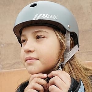 80SIX Triple Certified Multisport Helmet - Ideal for Bike, Scooter, Skateboard, Roller Skate and Inline Skate