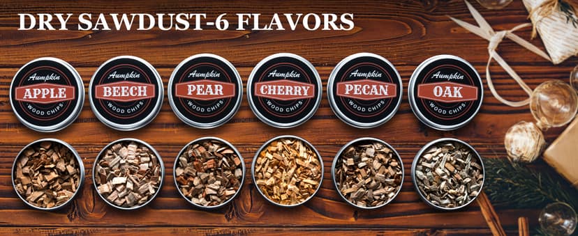 Cocktail Smoker Kit with Torch – 6 Flavors Wood Chips – Bourbon, Whiskey Smoker Infuser Kit, Old Fashioned Drink Smoker Kit, Birthday Bourbon Whiskey Gifts for Men, Dad, Husband (Without Butane) B0BX5YMDDL