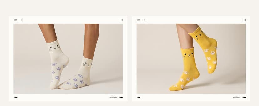Jeasona Women's Cat Socks Cat Gifts Cute Animal Socks Dog Owl Gifts for Women