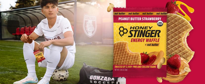 Honey Stinger Organic Honey Waffle, Energy Stroopwafel for Exercise, Endurance and Performance, Sports Nutrition for Home & Gym, Pre and Post Workout, 16.96 Ounces (Pack of 16) B004F1LNDI
