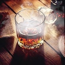 Bourbon Whiskey Gifts for Men Dad - Cocktail Smoker Kit with Torch, Birthday Anniversary Unique Gifts for Dad Boyfriend Husband Grandpa, Smoked Bourbon Kit, Mens Gifts Ideas