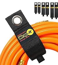 Garage Storage Extension Cord Organizer Cable Straps and Yard Cord Storage for Hose Organizer, Tools, RV Accessories Heavy-Duty Wrap-It Storage Straps - Assorted 6-Pack B06Y5Q4VZD