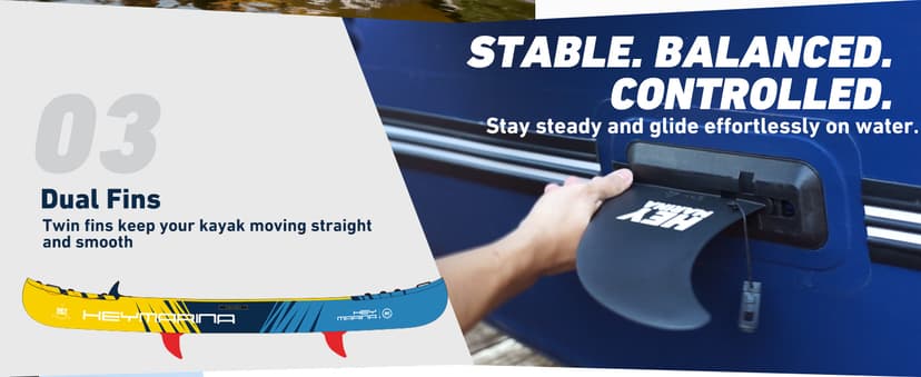 Inflatable Kayak Fishing Kayak for Adults Portable Touring Kayak Canoe with Wheeled Backpack, Seats, Pump and Paddles, Full Drop Stitch Construction