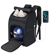 Basketball Backpack Bag Large Sports Bag with Separate Ball holder & Shoes compartment, Best for Basketball, Soccer,Volleyball,Gym