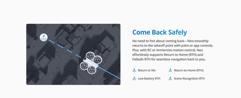 DJI Neo Three-Battery Combo, Mini Drone 4K UHD Camera for Adults, 135g Self Flying Drone That Follows You, Palm Takeoff, Subject Tracking, QuickShots, Stabilized Video (Controller-Free)