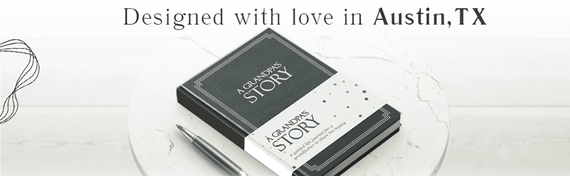 Grandpa's Life Story Journal (Hardcover): A Meaningful Keepsake for Grandpa to Share His Journey & Memories, Book Includes 250+ Prompt Questions, Sentimental Gift for Father's Day, Birthday, Christmas